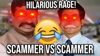 MAD Indian Scammer Says Hes My Dad HILARIOUS RAGE SCAMMER VS SCAMMER [upl. by Gyasi]