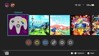 Nintendo Switch  Glide64  Nintendo 64 emulator Retronx [upl. by Ahtram376]
