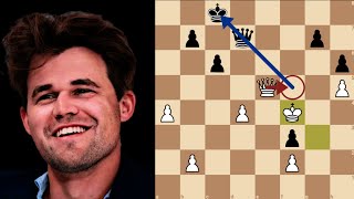 Mesmerizing play  Magnus Carlsen vs Vidit Santosh Gujrathi  Tata Steel India 2024  Rapid Round1 [upl. by Anitsej]