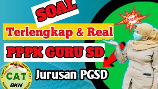 Soal P3K Guru SD 2022  Full Pembahasan Lengkap [upl. by Fee]