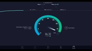 Ooredoo haya switch speed test 2020 [upl. by Ardnikat349]