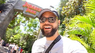 My Visit to Jurassic Park at Islands of Adventure  Universal Teases Big Summer Plans [upl. by Maise]