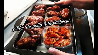 Deliciosas alitas de pollo a la barbacoa [upl. by Llehsyt]