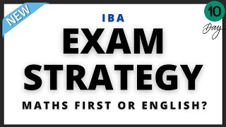 DONT DO THIS in the IBA admission exam What should be your exam strategy How did I ace mine [upl. by Dolora441]