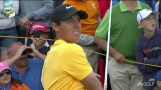 Rory McIlroys Awesome Golf Shots 2017 British Open Royal Birkdale [upl. by Egreog]