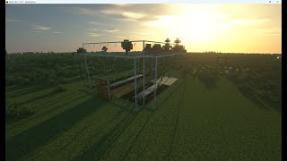 building a greenhouse in Minecraft [upl. by Haseena]