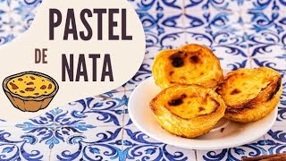 Pastel de Belém Receita de Pastel de Nata Português [upl. by Mosby713]