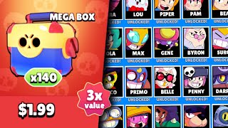 I Unlocked 23 New Brawlers For 2 [upl. by Frechette]