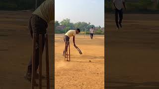 How close was the ball to the stumps cricket cricketlover cricketball yorkerball [upl. by Zenda203]