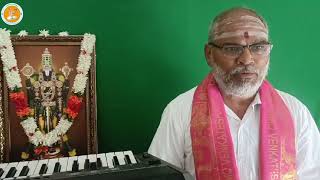 Annamayya Padayagnam Intha nee upalaramu by Sri Nelluri Ramalingeshwara Rao Garu [upl. by Annert568]