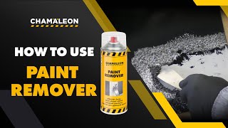 How to remove old paint from metal Removing paint with Chamäleon [upl. by Adle]