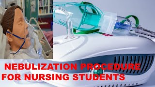 Nebulization  Nebulization Procedure Nebulization Machine Parts [upl. by Sholley619]