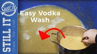 Fast Cheap Tasty Vodka Recipe Teddysads Fast Fermenting Vodka FFV [upl. by Terrie452]