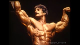 Particles slowed  1980 Mr Olympia [upl. by Kehsihba]