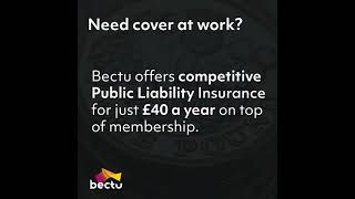 Bectu Public Liability Insurance extra 2022 [upl. by Wells]