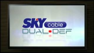 SKYcable Dual Definition Package now with 6 HD channels [upl. by Rosecan634]