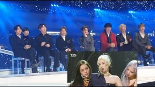 BTS REACTION BLACKPINK  HOW YOU LIKE THAT  LIVE PERFORMACE [upl. by Chucho338]