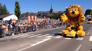 Passage du Tour de France à Argentan juillet 2015 [upl. by Suertemed]