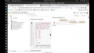 plantuml in colab python to create UML use cases May 15 2021 616 PM [upl. by Teerprah]