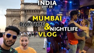 Exploring Mumbai Daytime and Nightlife Vlog II India Day 10 [upl. by Akcinat]