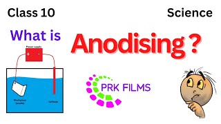 What is Anodizing  Metals and Non Metals  Class 10 Science CBSE NCERT prkfilms [upl. by Adnoyek660]