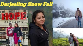 Magical Snowfall  Darjeeling Road Trip Day 1  দার্জিলিং ভ্রমণ এবং প্রথম দার্জিলিং এ বরফ দেখা [upl. by Onileva797]