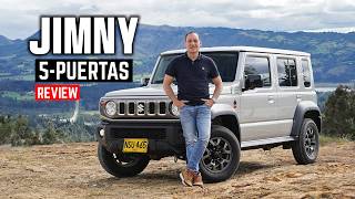 Suzuki Jimny 5 Puertas 🔥 El tradicional campero 4x4 ahora más familiar 🔥 Prueba  Reseña 4K [upl. by Hteb]