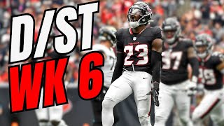 3 MUSTSTART Defenses  Top DST Streaming Options for Fantasy Football Week 6 [upl. by Acsisnarf]