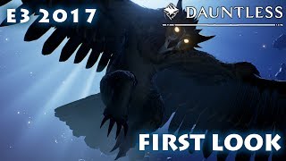 E3 2017  Dauntless  First Look [upl. by Ulric]