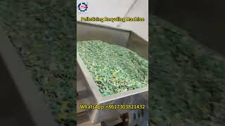 Pelletizing Recycling Machine Creating High Quality Recycled Materials [upl. by Ashbaugh]