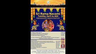 Srirama Navami 2024 [upl. by Tomchay]