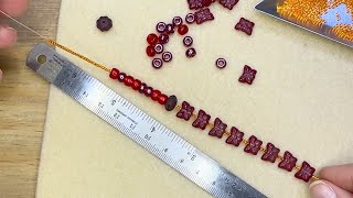 Making Bracelets with a Czech Bead Recipe Box by Deb Floros [upl. by Ecinev657]