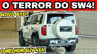 ESTE É O NOVO SUV DA BYD QUE VAI BRIGAR COM TRAILBLAZER E SW4 [upl. by Yuh]