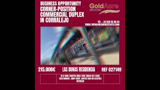 Business Opportunity in Corralejo Fuerteventura [upl. by Anastatius]