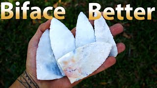 Biface Better with Indirect Percussion Flint knapping tips and tricks [upl. by Revell947]