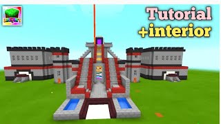 How To Make Techno Gamerz castle In Lokicraft  Full Tutorialinterior deleted video by youtube [upl. by Elocn]