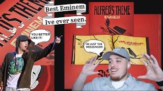 Former Eminem Fan Reacts  Eminem  Alfreds theme Reaction [upl. by Onairpic]