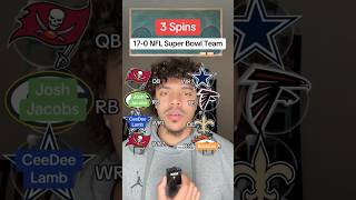 3 Spins for 170 NFL Super Bowl Team 👀🔥 nfl shorts [upl. by Ready]