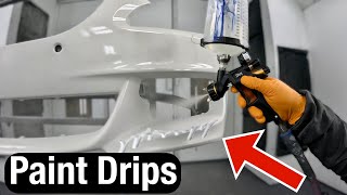 How to Prevent Paint Runs in Clearcoat [upl. by Gaddi791]