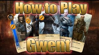 The Witcher 3 How to Play Gwent  Ultimate Beginners Strategy Guide [upl. by Wieche]