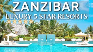 Top 10 Best All Inclusive 5 Star Resorts In ZANZIBAR Tanzania [upl. by Nowell]