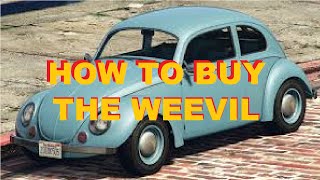 How to buy the Weevil in GTA 5 online [upl. by Mortie]