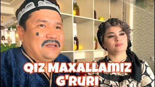 Qiz maxallamiz g’ururi rek rekaciq comedy rekachiq funny xorezm [upl. by Ahseiyn637]