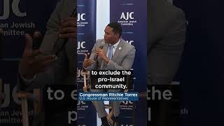 Congressman Ritchie Torres Intersectionality Embraces Every Struggle Except Jewish Liberation [upl. by Lesnah]