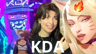 AWESOME  KDA  POPSTARS  MV  League of Legends  REACTION [upl. by Herb]