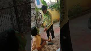 Chal Re Khelte Hai😀😃viralvideo funnyvideo entertainment holi holifestival2024 holispecial [upl. by Eillas]