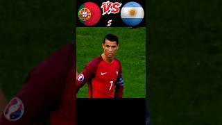 Portugal 🆚 Argentina football plenty shootout messi cr7 Fullvideo [upl. by Schreibe721]