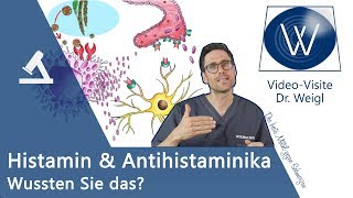 Histamin in Lebensmittel Auslöser von Allergie Intoleranz amp Lebensgefahr Wichtige Antihistaminika [upl. by Eekorehc]