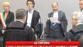 Sentenza del processo Sandri Spaccarotella condannato a 6 anni [upl. by Cristine]