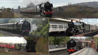 The Very Best of UK Steam Trains on the Mainline in 2022 [upl. by Padgett]